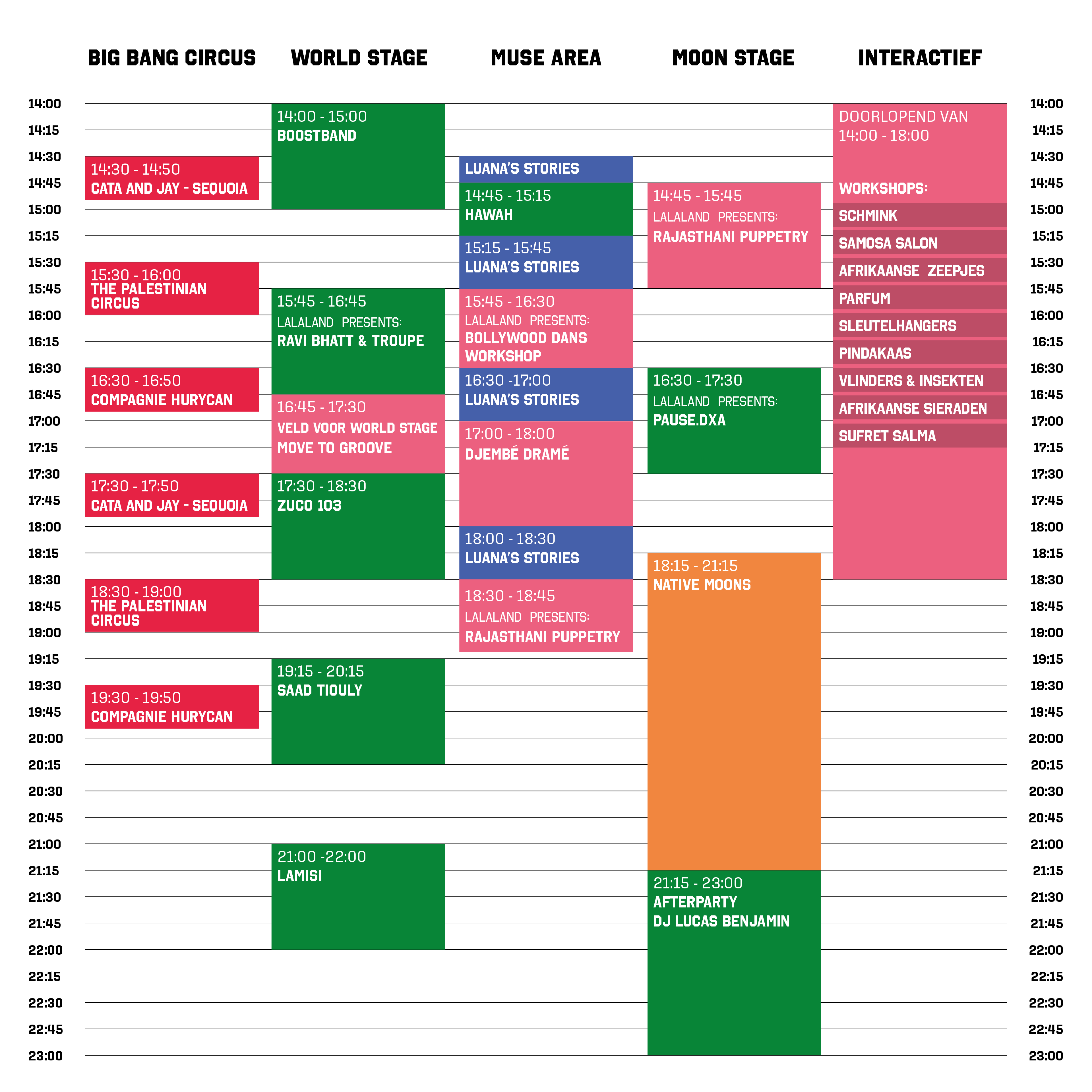 Blokkenschema 2026 EN